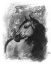 Picture of 3-UP CHARCOAL EQUESTRIAN PORTRAIT IV