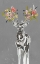 Picture of CUSTOM DEER AND FLOWERS II