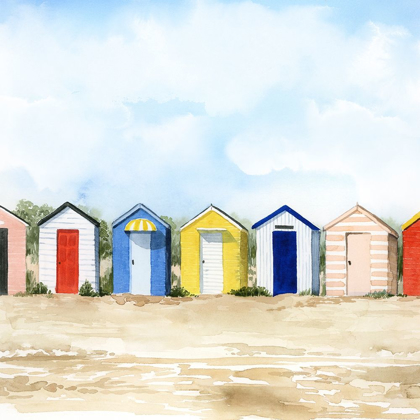 Picture of BEACH HUTS II