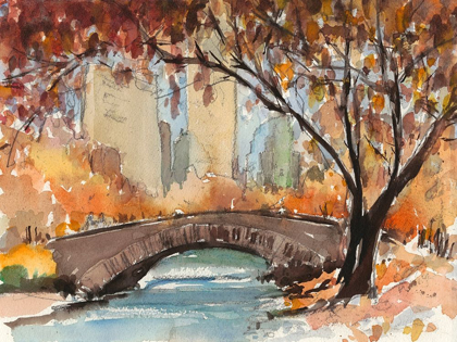 Picture of AUTUMN IN NEW YORK - STUDY I