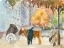 Picture of AUTUMN IN NEW YORK - STUDY II