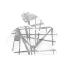 Picture of GEOMETRIC RABBIT IN SILVER IV