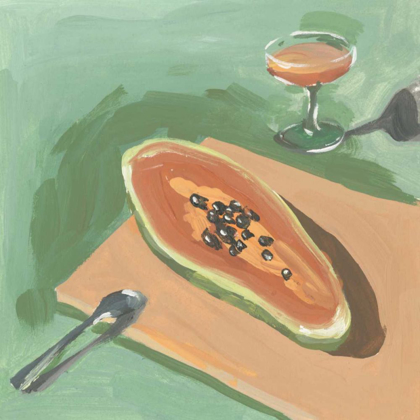 Picture of STILL LIFE WITH PAPAYA I