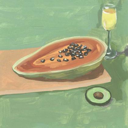 Picture of STILL LIFE WITH PAPAYA II