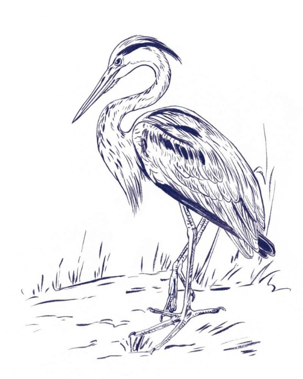 Picture of INDIGO HERON I