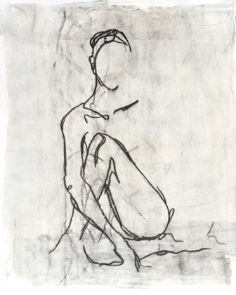 Picture of EMBELLISHED NUDE CONTOUR SKETCH II