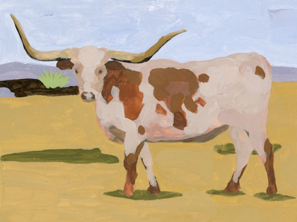 Picture of LONGHORN CATTLE I