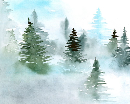 Picture of FOGGY EVERGREENS II