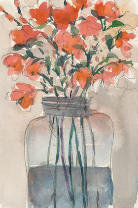 Picture of FLOWERS IN A JAR I