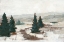 Picture of MELTING SNOW I