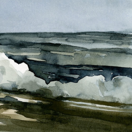 Picture of LOOSE WATERCOLOR WAVES III