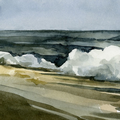 Picture of LOOSE WATERCOLOR WAVES IV