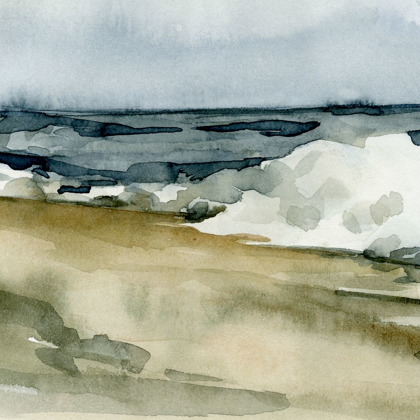 Picture of LOOSE WATERCOLOR WAVES V