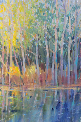 Picture of REFLECTED TREES I