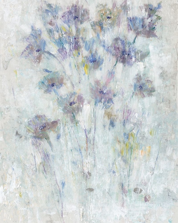 Picture of LAVENDER FLORAL FRESCO II