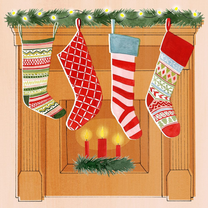 Picture of CHRISTMAS STOCKINGS II