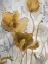 Picture of GOLD AND SILVER FLOWERFIELD I