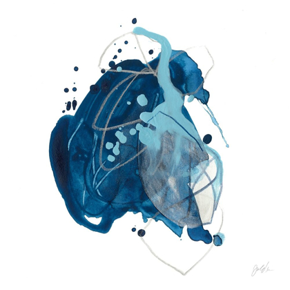 Picture of BLUE INK BLOT I