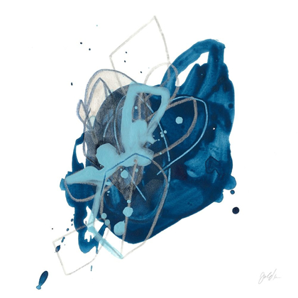 Picture of BLUE INK BLOT II