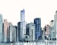 Picture of WATERCOLOR SKYLINE II