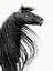 Picture of BLACK AND WHITE HORSE PORTRAIT II