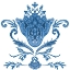 Picture of INDIGO CHINTZ I