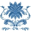 Picture of INDIGO CHINTZ IV