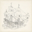 Picture of ANTIQUE SHIP SKETCH IX