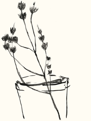 Picture of NAIVE FLOWER SKETCH IV
