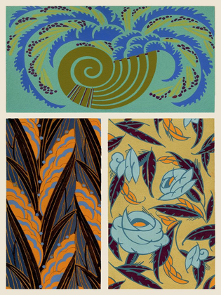 Picture of ART DECO FLORALS VI