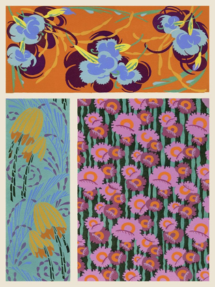 Picture of ART DECO FLORALS VII