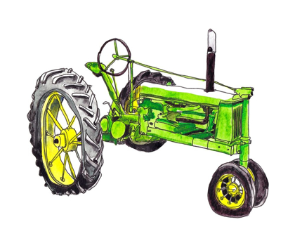 Picture of TRACTOR STUDY I