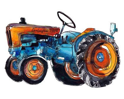 Picture of TRACTOR STUDY II