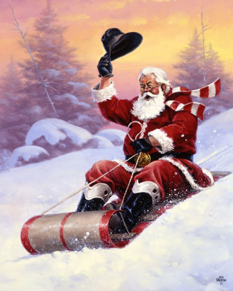 Picture of HERE COMES SANTA