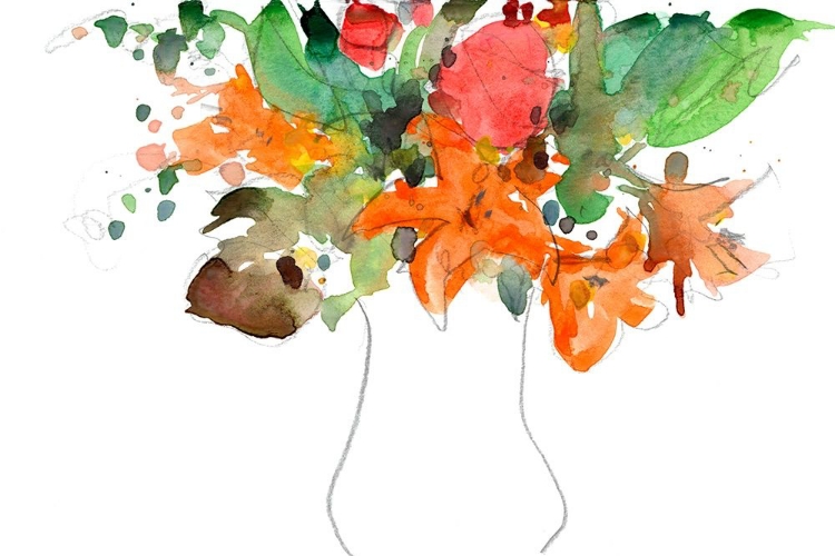 Picture of EXPRESSIVE BOUQUET I