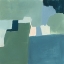 Picture of TEAL AND SAGE I