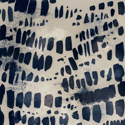 Picture of INDIGO MARKINGS I