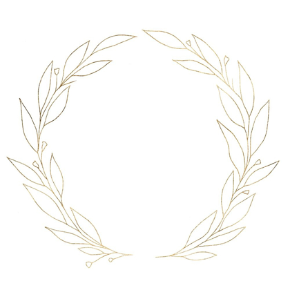 Picture of WREATH IN GOLD I