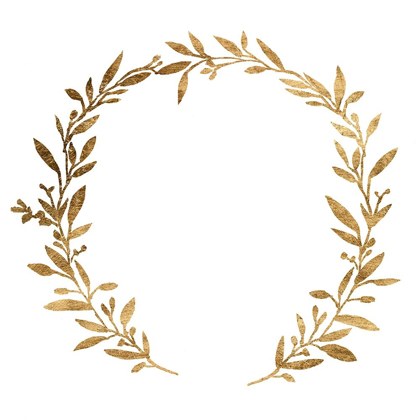 Picture of WREATH IN GOLD IV