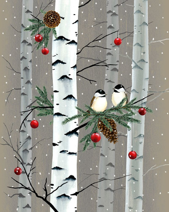 Picture of BIRCH BIRDS I