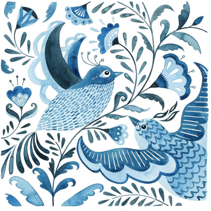 Picture of BLUE BIRD FOLK I