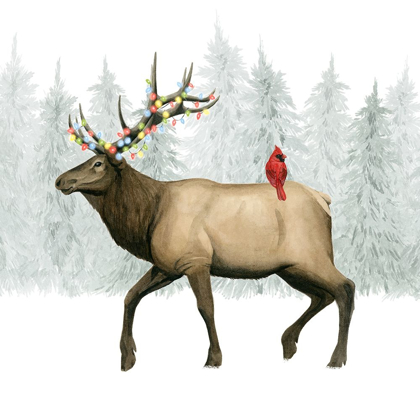 Picture of FESTIVE FOREST I