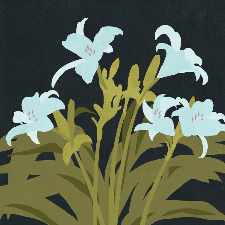 Picture of GARDEN LILIES II