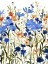 Picture of BRIGHT WILDFLOWER MEDLEY I