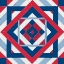 Picture of AMERICANA QUILT MOTIF IV