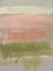 Picture of CORAL AND OLIVE STRIATIONS I