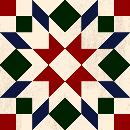Picture of CHRISTMAS BARN QUILT II