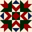 Picture of CHRISTMAS BARN QUILT III