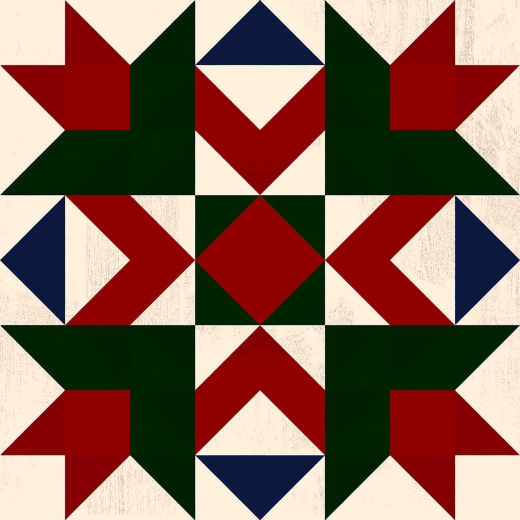 Picture of CHRISTMAS BARN QUILT III