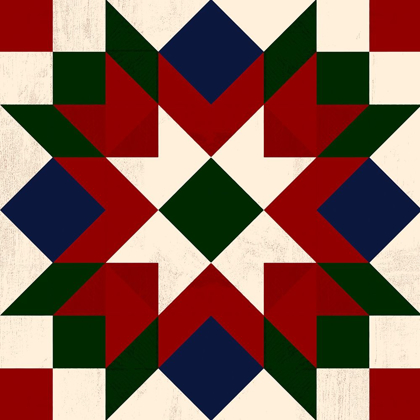 Picture of CHRISTMAS BARN QUILT IV